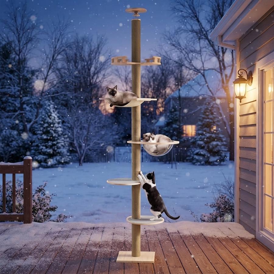 Floor to Ceiling Cat Tree